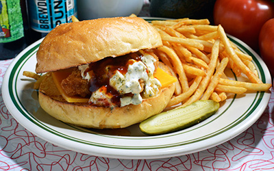 スウィートチリフィッシュバーガー